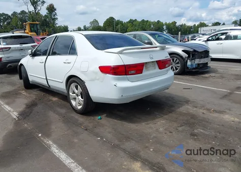 2005 Honda Accord 2.4 Lx from USA, damaged, VIN 1HGCM56465A118582